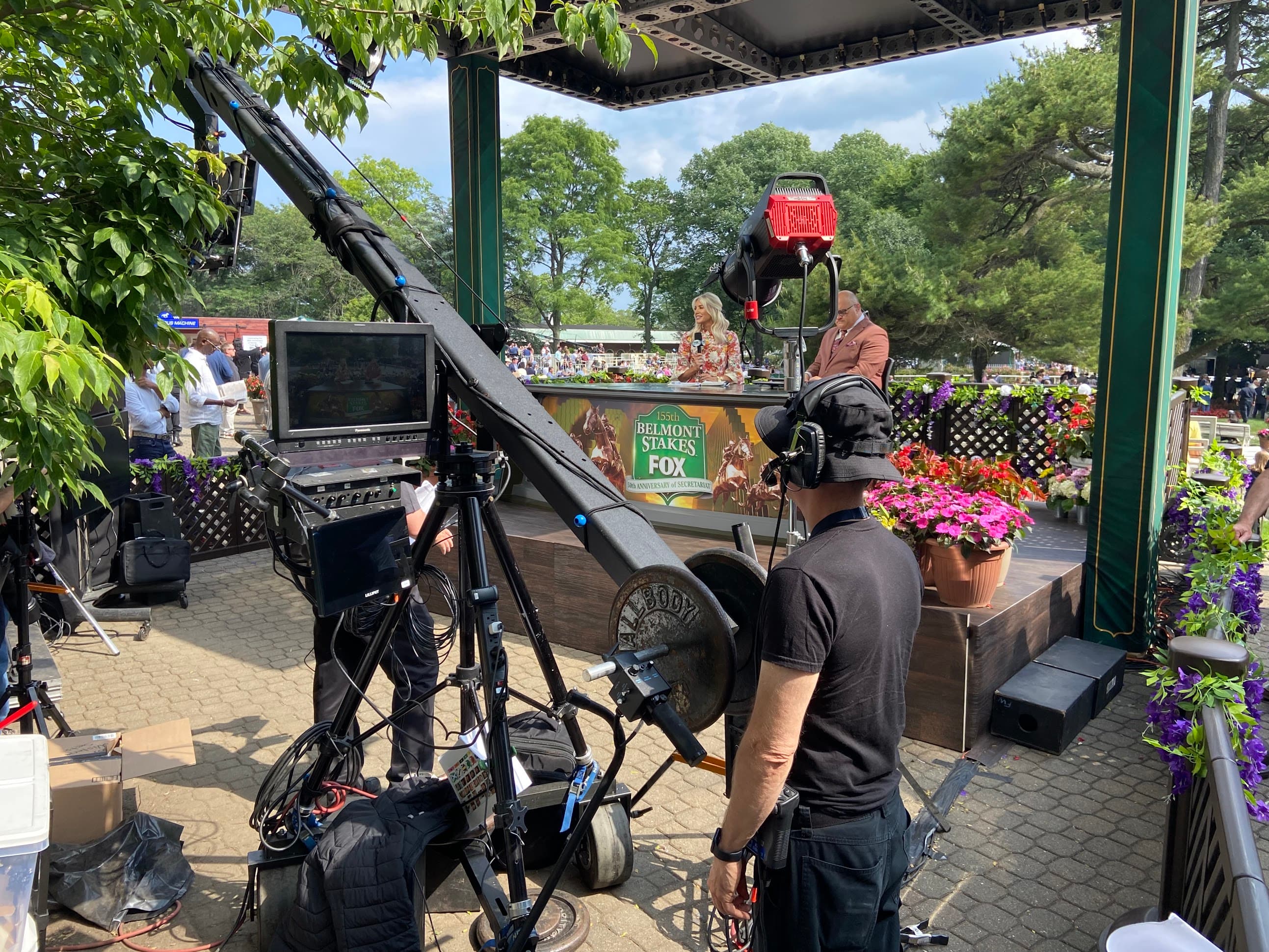 Jimmy Jib action shot